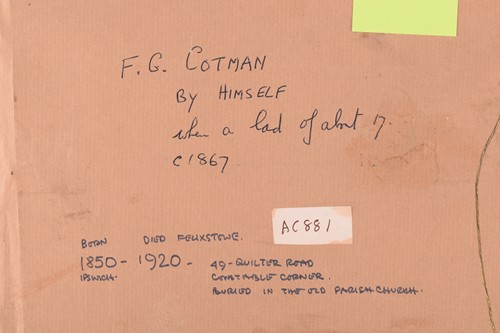 Lot 50 - Frederick George Cotman (British, 1850-1920),...