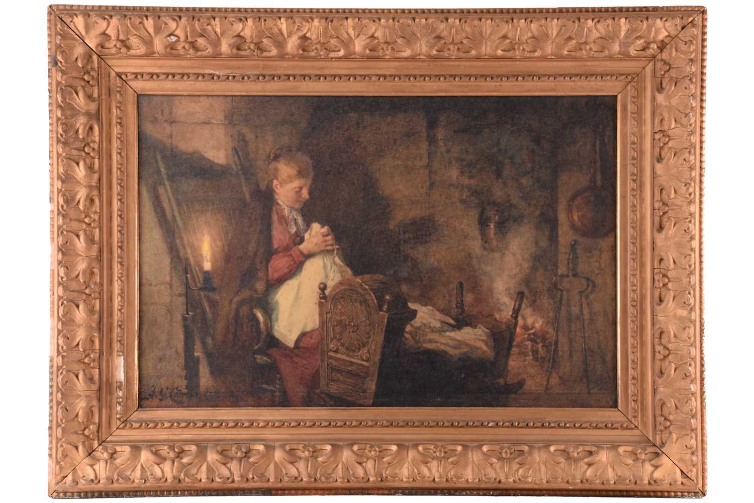 Lot 63 - Frederick George Cotman RI. ROI. (British,...