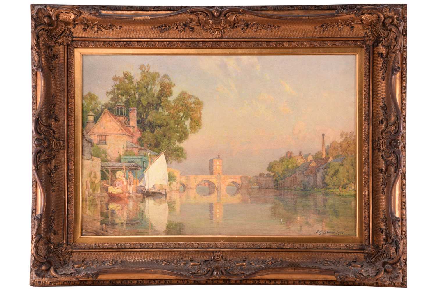 Lot 93 - Frederick George Cotman RI. ROI. (British,...