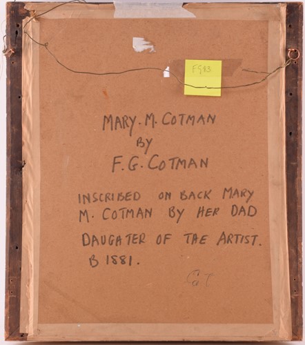 Lot 67 - Frederick George Cotman RI. ROI. (British,...