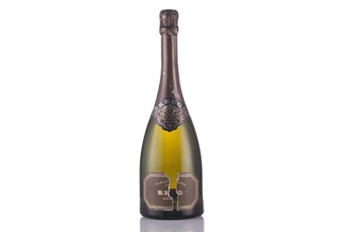 Lot 38 - A bottle of Krug Champagne 1979, together with...