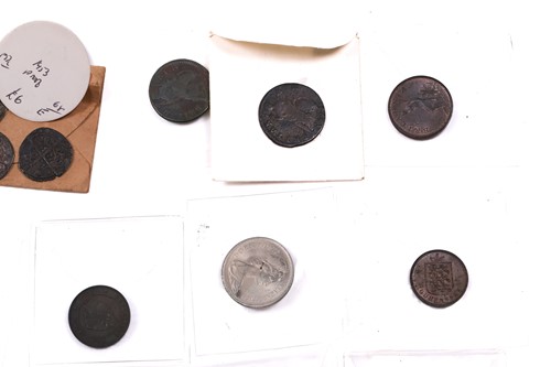 Lot 336 - A small collection of UK hammered and milled...