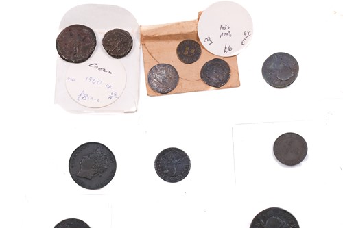 Lot 336 - A small collection of UK hammered and milled...