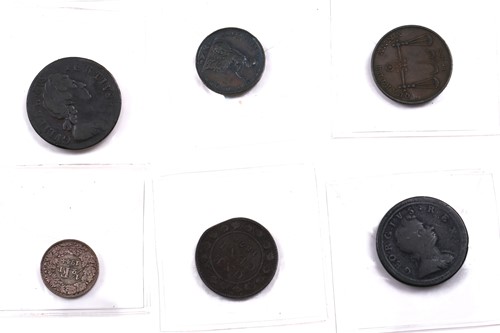 Lot 336 - A small collection of UK hammered and milled...