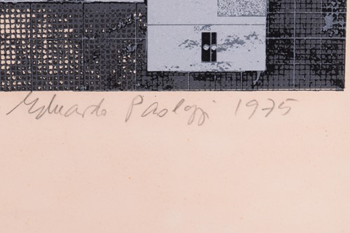 Lot 86 - Sir Eduardo Paolozzi (1924 - 2005), Appendix 4...