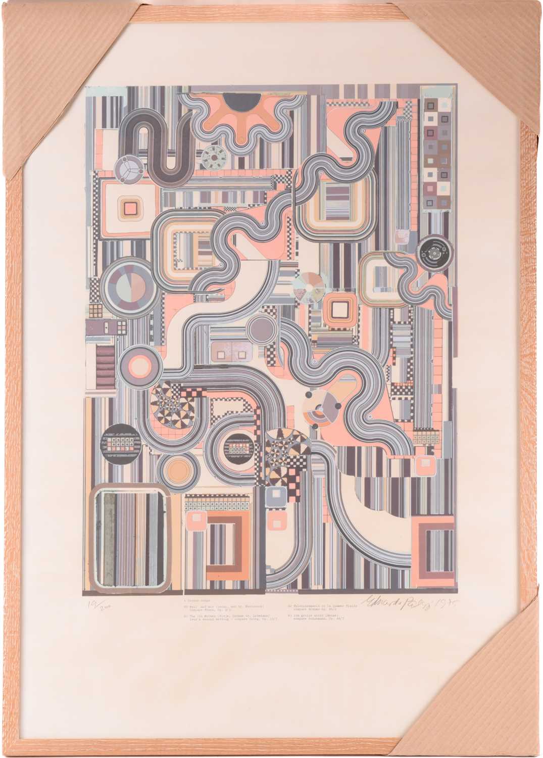 Lot 90 - Sir Eduardo Paolozzi (1924 - 2005), 4 German...