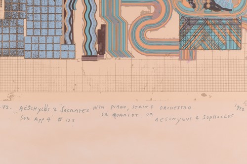 Lot 92 - Sir Eduardo Paolozzi (1924 - 2005), Aeschylus...