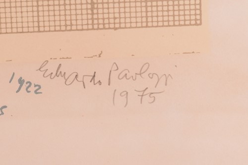 Lot 92 - Sir Eduardo Paolozzi (1924 - 2005), Aeschylus...