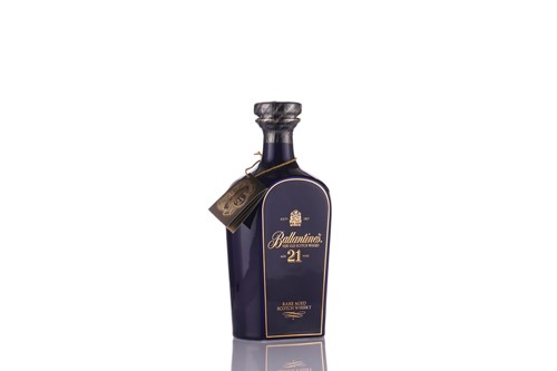 Lot 446 - A litre bottle of Johnnie Walker Gold Label...