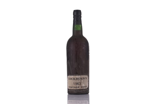 Lot 27 - Five bottles of Cockburn's 1963 Vintage Port.