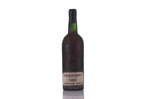 Lot 27 - Five bottles of Cockburn's 1963 Vintage Port.