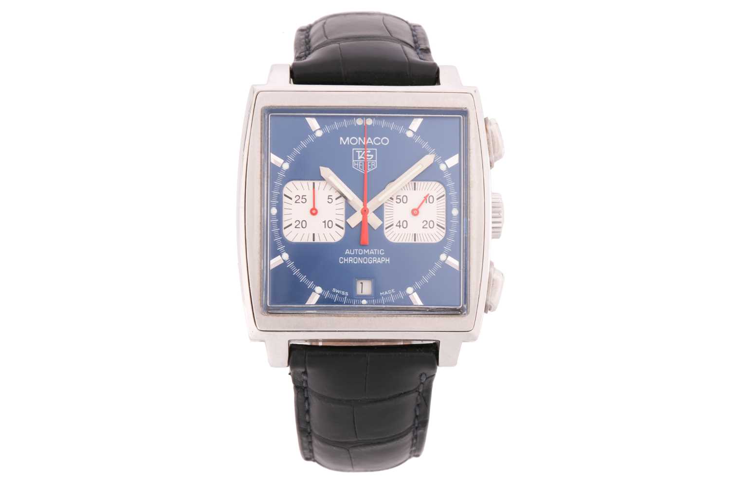 Lot 366 - A Tag Heuer Monaco CW2113, featuring a...