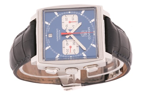 Lot 366 - A Tag Heuer Monaco CW2113, featuring a...