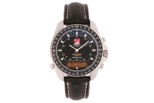 Lot 391 - A Breitling pluton Sardinia cup watch,...