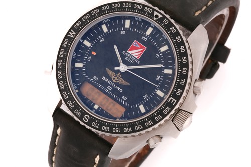 Lot 391 - A Breitling pluton Sardinia cup watch,...