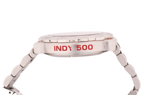 Lot 348 - A Tag Heuer Indy 500 wristwatch, featuring a...