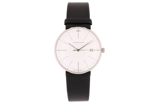 Lot 325 - A Junghans Max Bill quartz watch, featuring a...