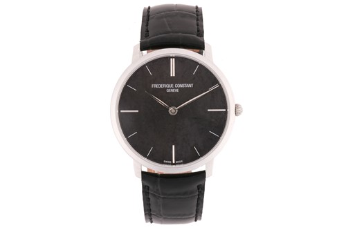 Lot 339 - A Frederique Constant Geneve quartz watch with...