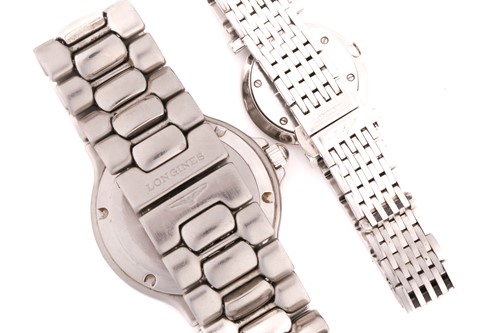Lot 377 - A Longines Conquest & a Longines classic...