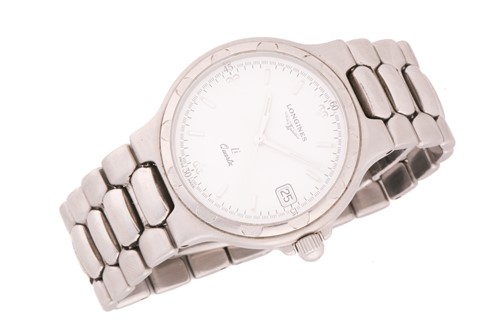 Lot 377 - A Longines Conquest & a Longines classic...