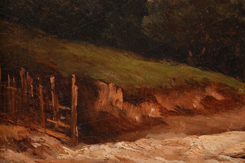 Lot 9 - Carl Moll (early 20th century), Figure on a...