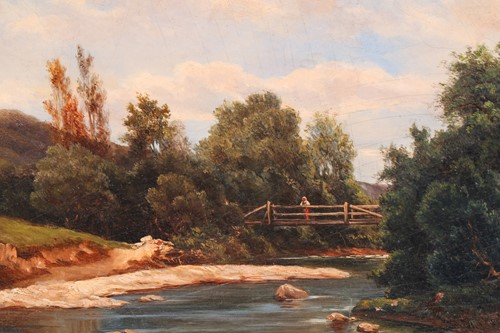 Lot 9 - Carl Moll (early 20th century), Figure on a...