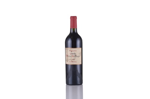 Lot 20 - Four bottles of Chateau Petit Village 2013...