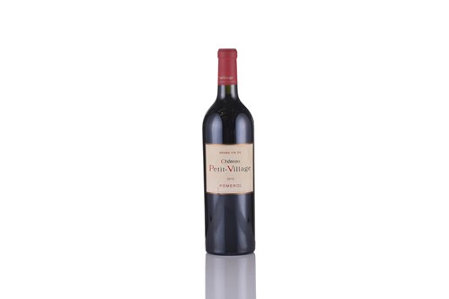Lot 20 - Four bottles of Chateau Petit Village 2013...