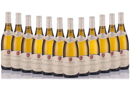 Lot 33 - Twelve bottles of Bourgogne Aligote Roux Pere...