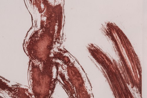 Lot 118 - Dame Elisabeth Frink (1930 - 1993), A dancing...