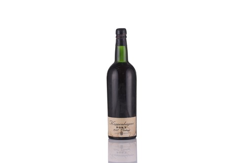 Lot 4 - Two bottles of Koppenhagens Vintage Port, 1947.