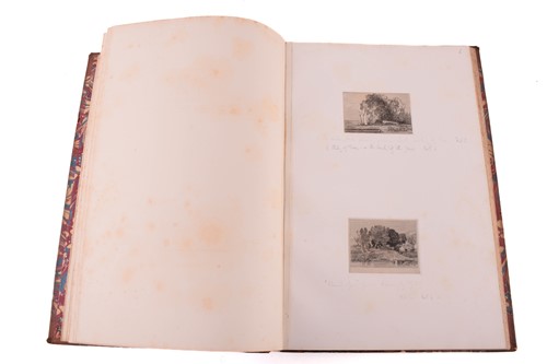 Lot 201 - One Volume containing eight orginal etchings...