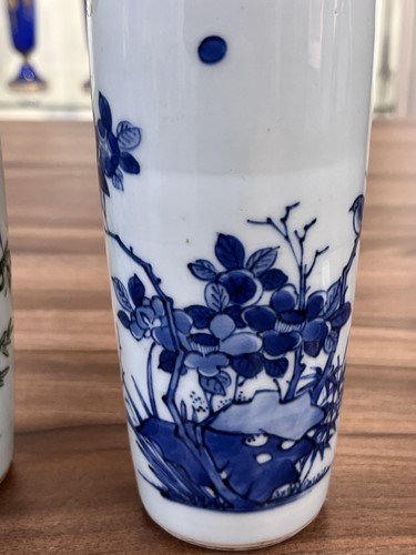 Lot 126 - A very close pair of Chinese porcelain vases,...