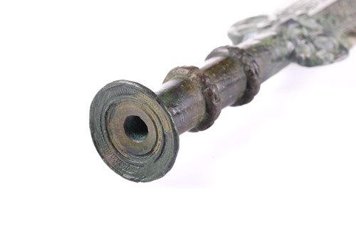 Lot 163 - A Chinese bronze sword, Han Dynasty (206 BC-...