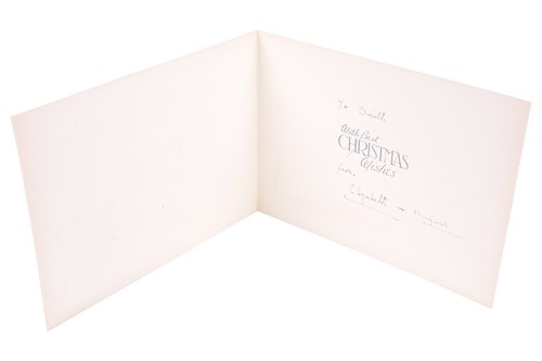 Lot 327 - A rare 1930s or early 1940s Christmas card,...