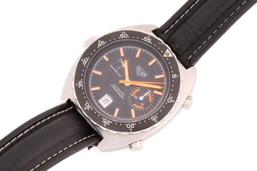 Lot 328 - A Heuer Autavia ref. 15630 stainless steel...