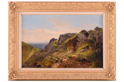 Lot 71 - George Vicat Cole (1833-1893), Sheep on a...