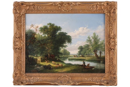 Lot 213 - William Shayer (1811-1892) British, Rural...