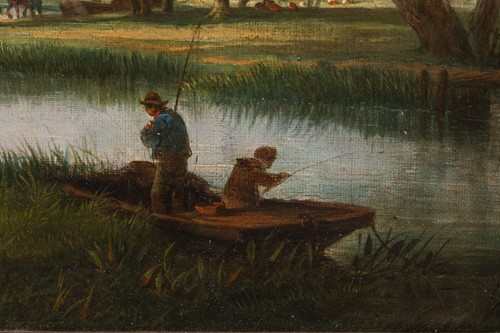 Lot 213 - William Shayer (1811-1892) British, Rural...