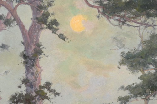 Lot 59 - Alexander Maclean (1867-1940), 'When the Moon...