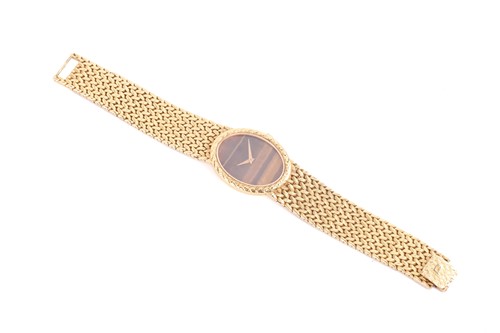 Lot 384 - A Piaget ladies 18ct yellow gold mechanical...