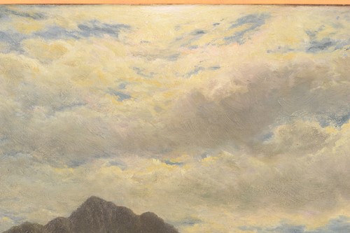 Lot 208 - J O Hume (19th century), Highland cattle by a...