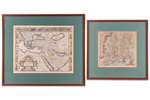 Lot 110 - After John Speed (1552-1629), a map of the...