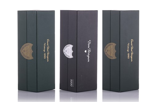 Lot 34 - Two bottles of Dom Perignon 1995, 12.5%, 750ml...