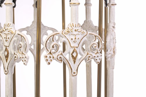 Lot 221 - A large and impressive bell stand, housing a...