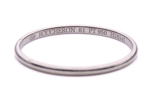 Lot 211 - Boucheron - an 'Epure' mini wedding band,...