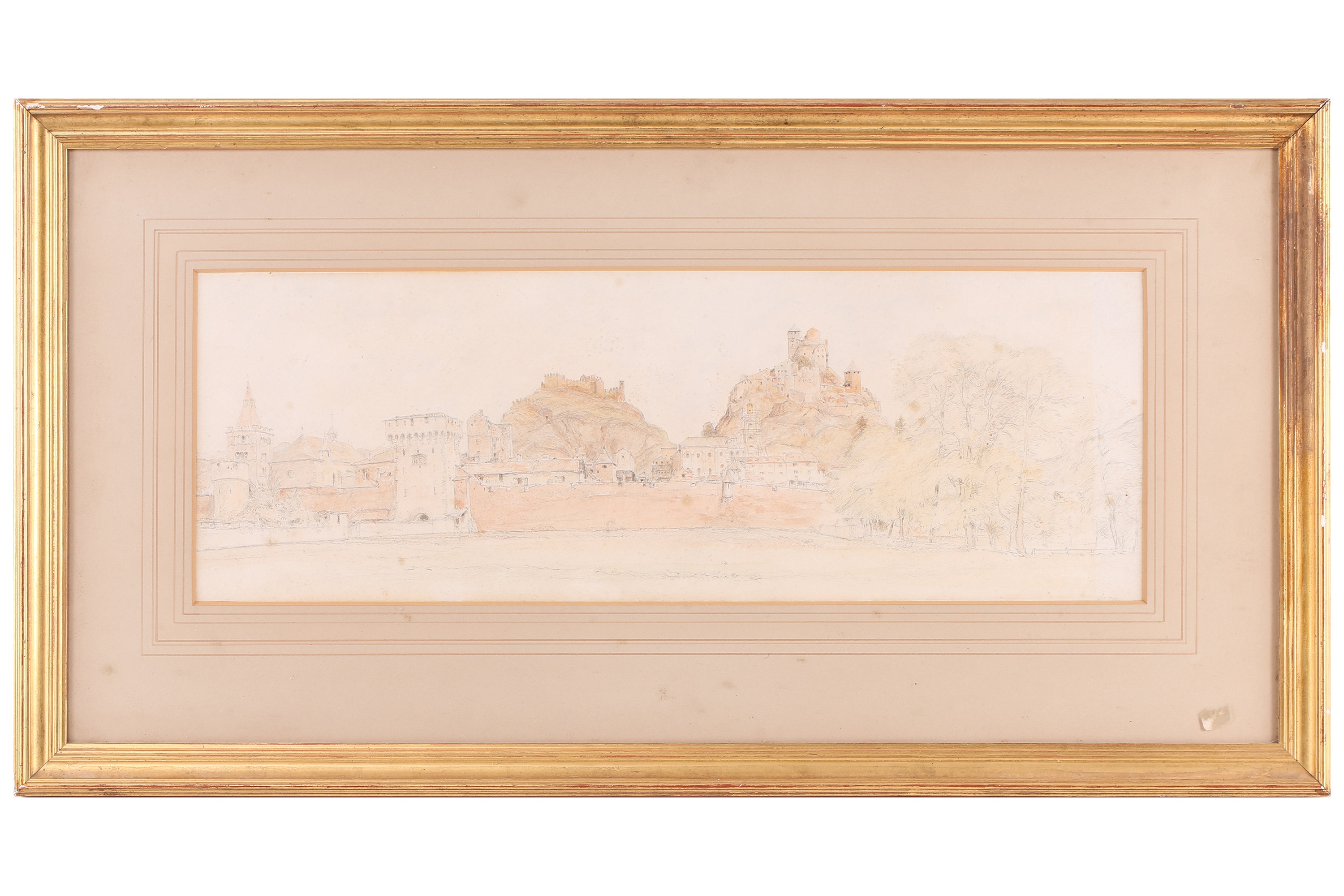 Lot 179 Edward Thomas Daniell (1804 1842), 'Walled