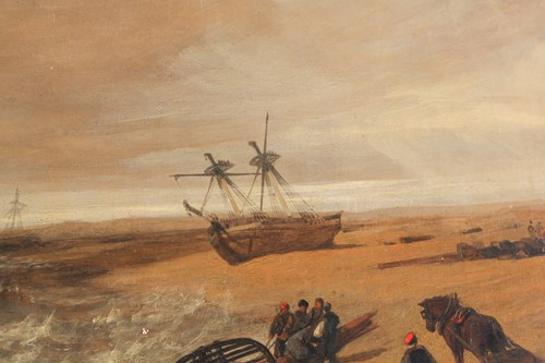 Lot 20 - Miles Edmund Cotman (1810 - 1858) 'Wreck on...