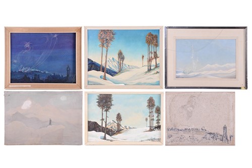 Lot 158 - Kenneth Cotman (1904-1994), 'Last Night of the...