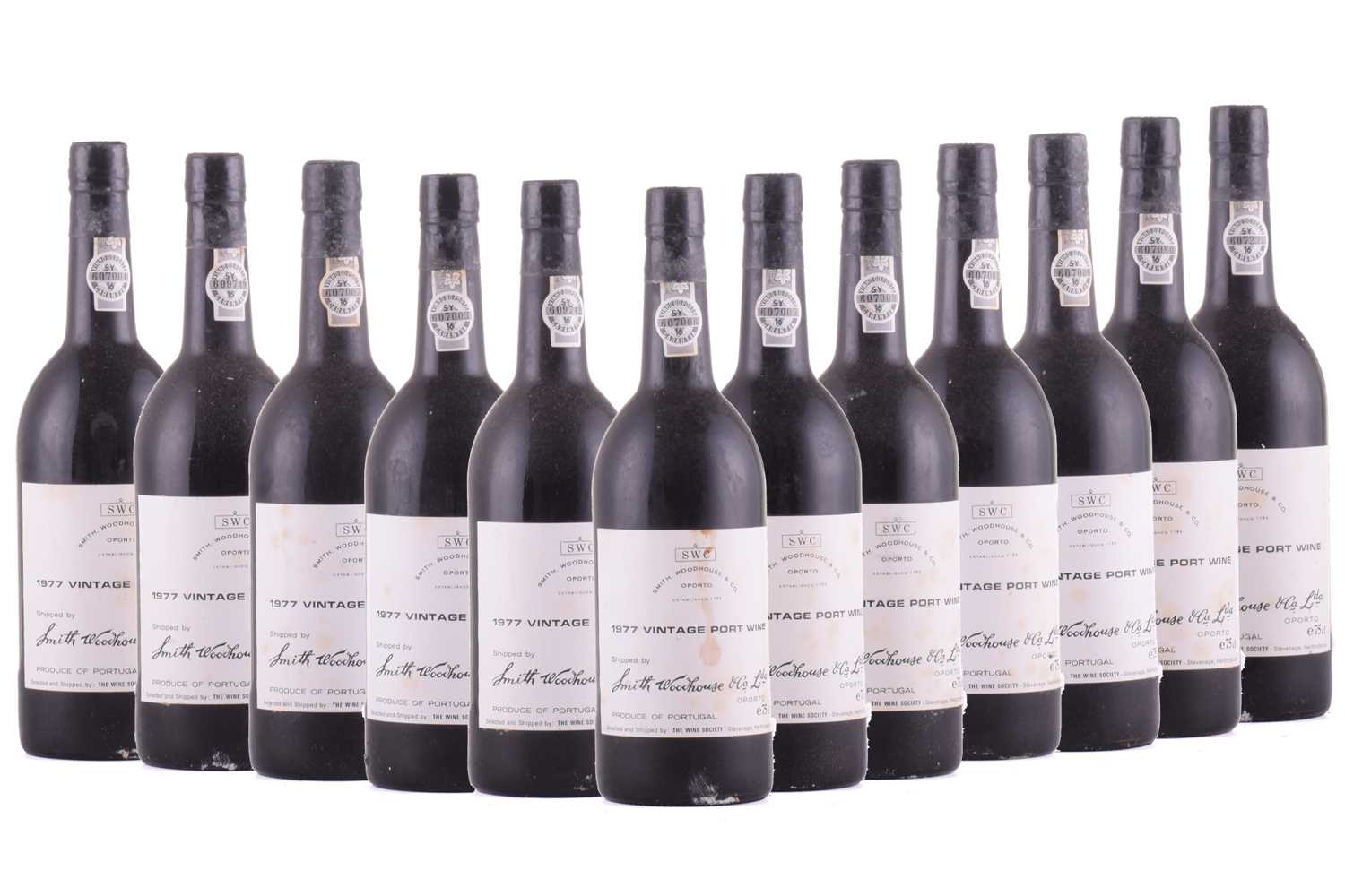 Lot 15 - Twelve bottles of Smith Woodhouse Vintage Port,...